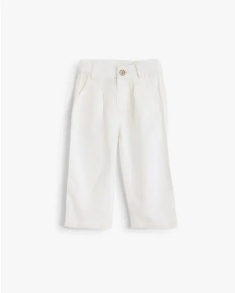 Classic Tailored Linen-Blend Trousers