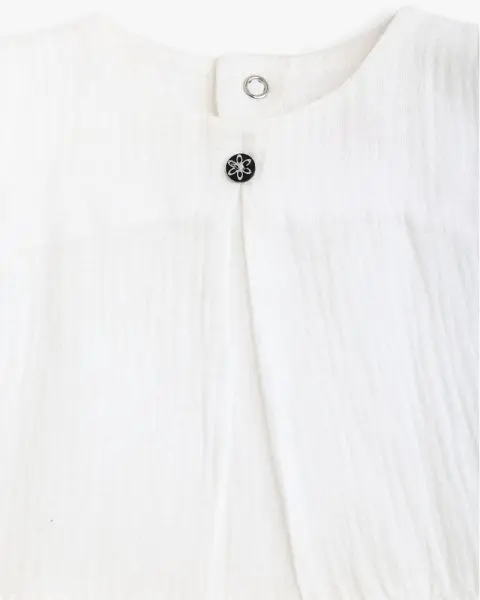 Sleeveless Textured Ruffle Hem Dress