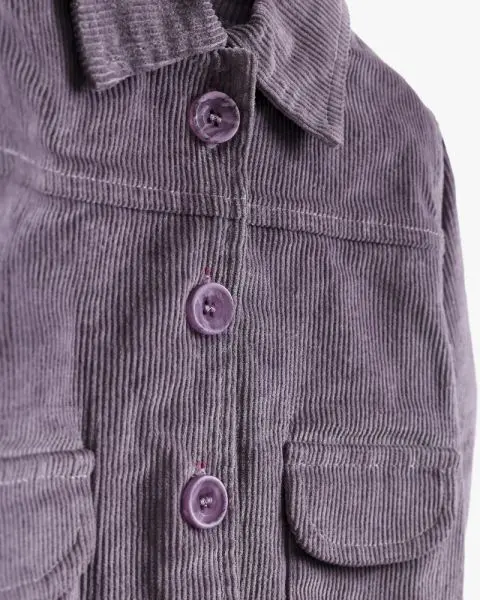 Kids Corduroy Button Jacket