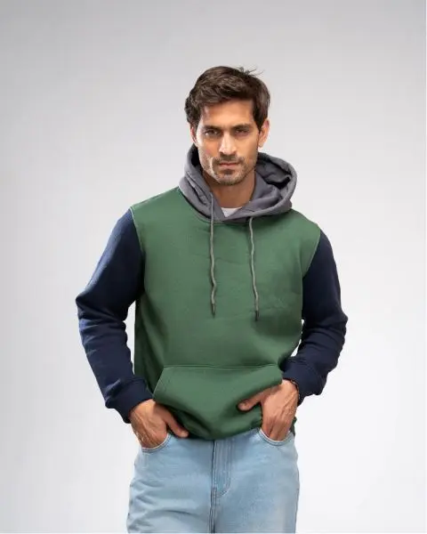 Dual-Tone Hoodie