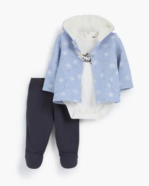 Daisy Flower Rouned Printed Set