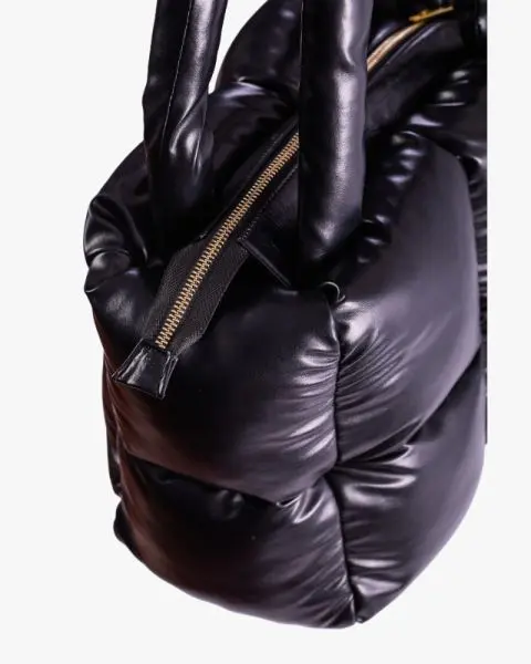  Black Puffy Bag 