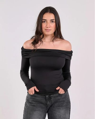 OFF SHOULDER LONG SLEEVE