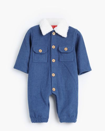 سالوبيت قصير سادة بأكمام طويلة للأولاد من جونيور، عبوة من قطعة واحدة