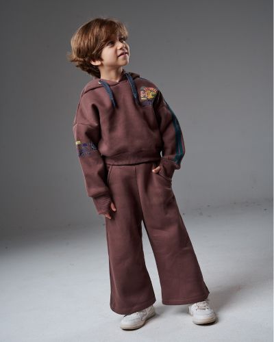 Kids Graphic Hoodie & Pants Set