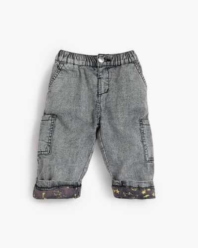 Kids Washed Denim Pants