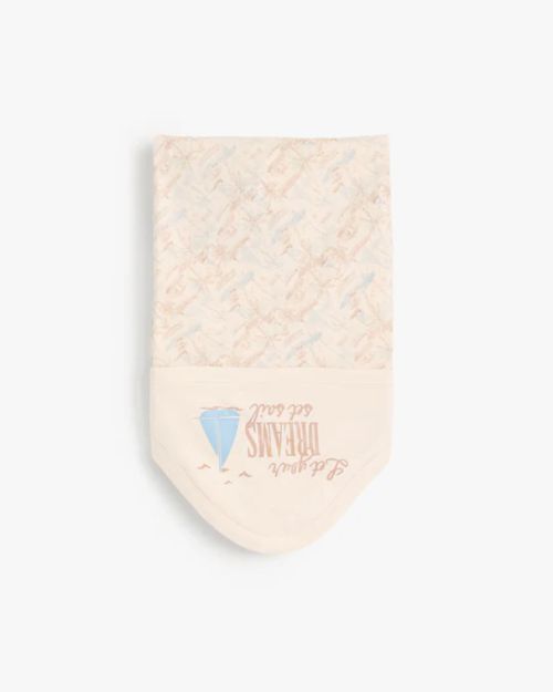 Junior Baby Printed Wrap Blanket