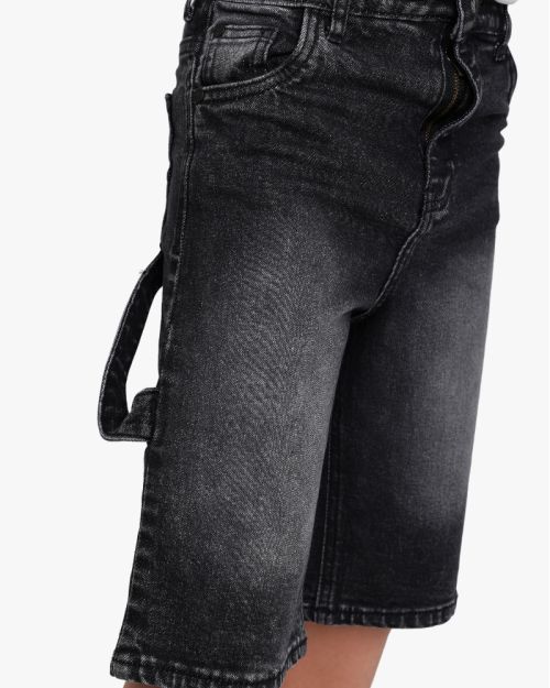 Boys Denim Bermuda Shorts