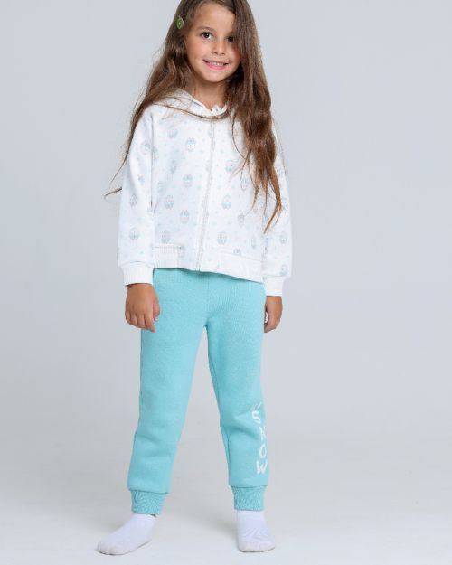  Snowy penguin Hooded GIRLS  PYJAMA 