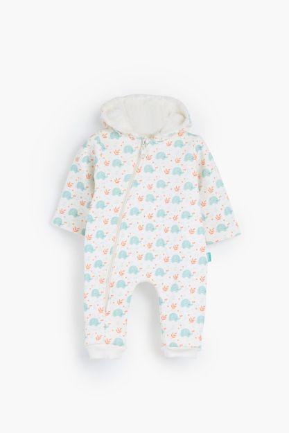  سالوبيت قصير مطبوع بأكمام طويلة للأولاد من جونيور، عبوة من قطعة واحدة