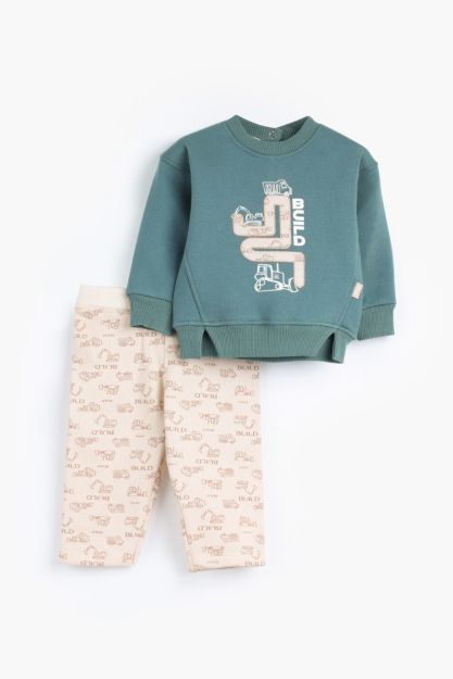 Work zone Rouned Printed Set