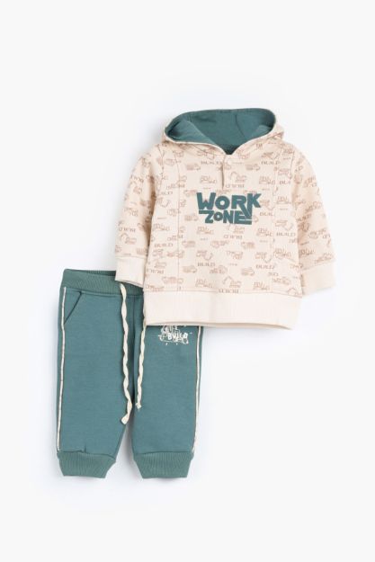 Work zone Hooded Printed Set