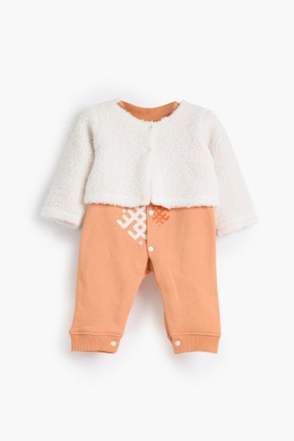 Ethanic Jacket +Rouned  Romper