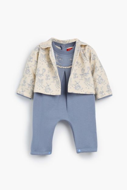 Vintage Jacket +Rouned Romper