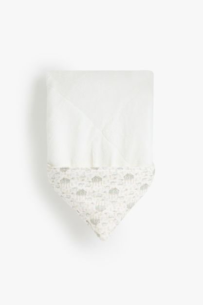  Green Village Printed Blanket