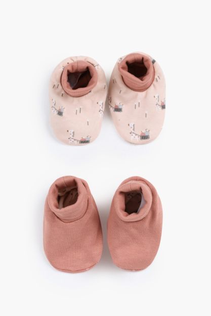 Printed Slippers Pack Of 2