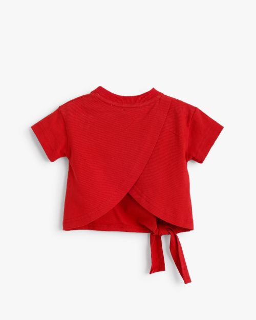 Junior Baby Graphic Cotton Top – Princess Print