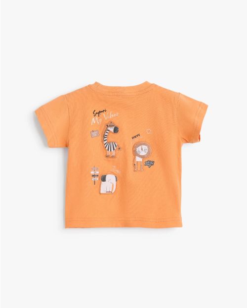 Boys Graphic Cotton T-Shirt