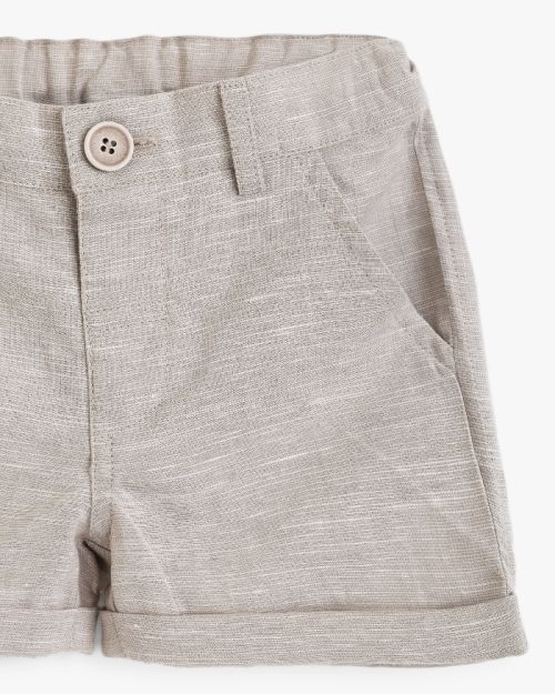 Essential Tailored Linen-Blend Shorts