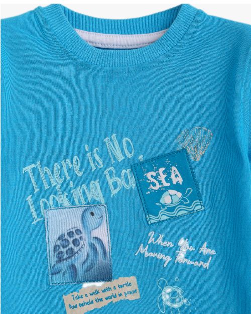 Sea Adventure Graphic Cotton Tee