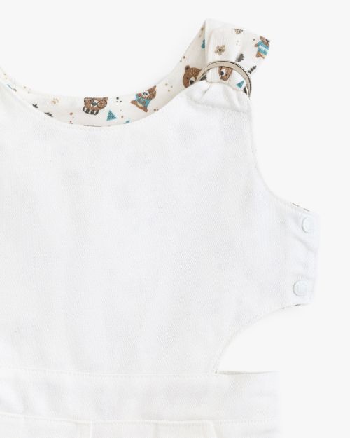 Classic Cotton Twill Dungaree Shorts