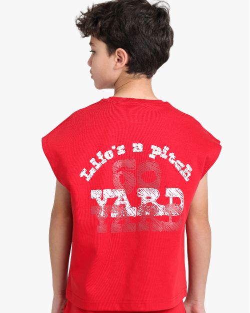 Boys Relaxed Pocket Tee