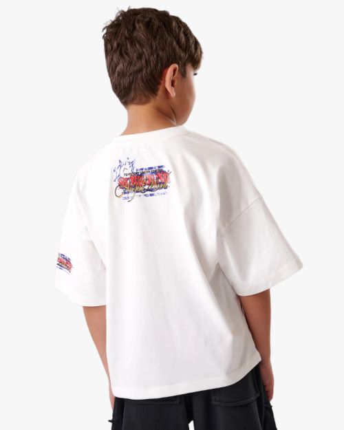 Vintage Moto-Graphic Oversized Tee