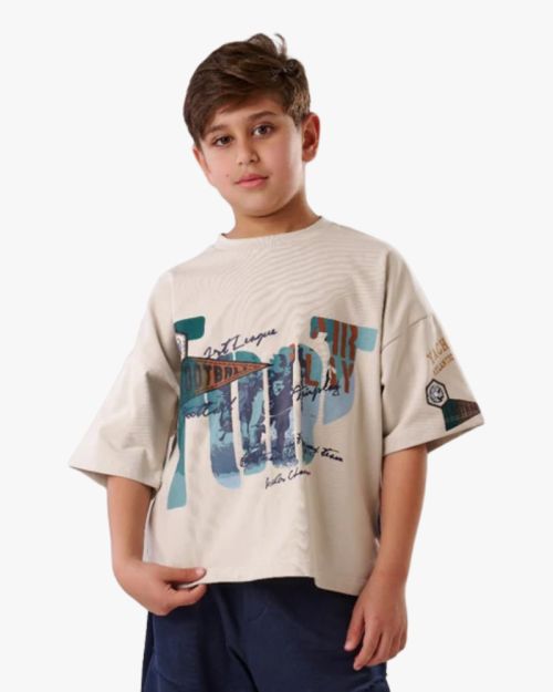 Varsity League Athletic Oversized Tee