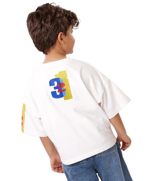 Artistic Graphic Boxy Tee