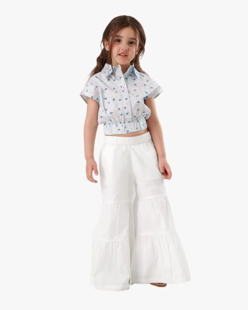 Ruffle pants Set