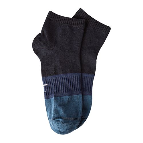 Short Plain Socks Liner Heel And Toe MultiColoure For Men