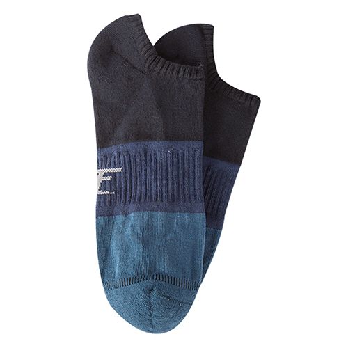 LowCut Plain Socks Liner Heel And Toe MultiColoure For Men