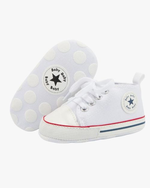 Retro Star Sporty Baby Sneakers
