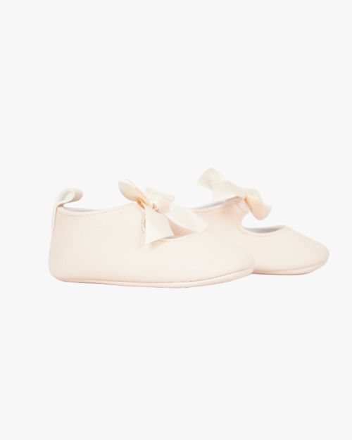 Satin Bow Heritage Ballerinas