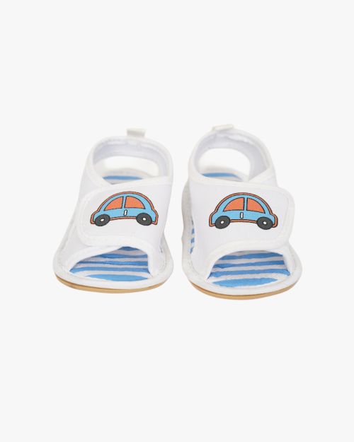 Little Racer Stripe Comfort Sandals