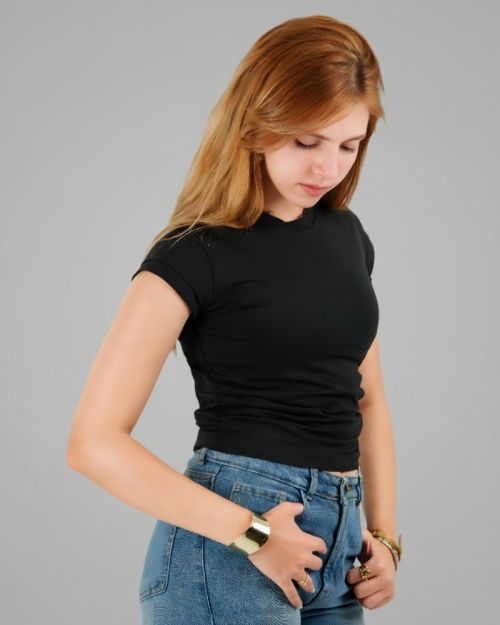 Plein De Vie bodycon top 