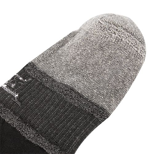 Long Printed Socks Liner Heel And Toe MultiColoure For Men