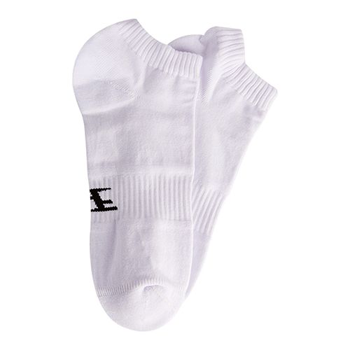 Ankle Plain Socks Liner Heel And Toe White For Men