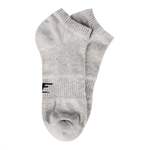 Ankle Plain Socks Liner Heel And Toe Grey For Men