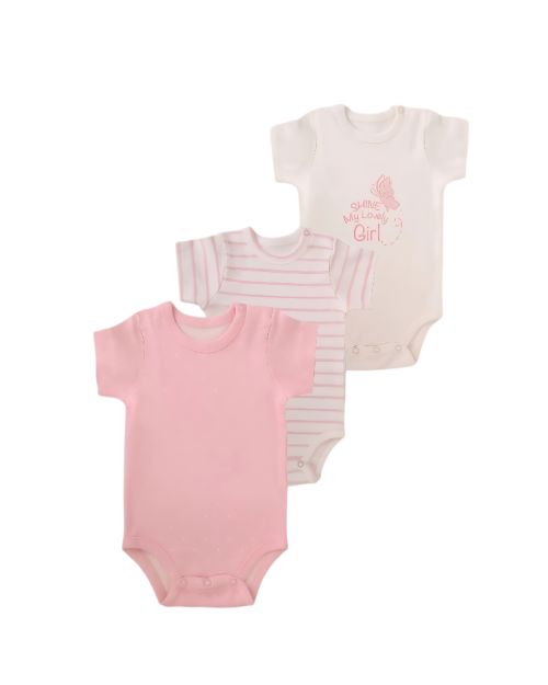 Printed Bodysuit Pack Of 3