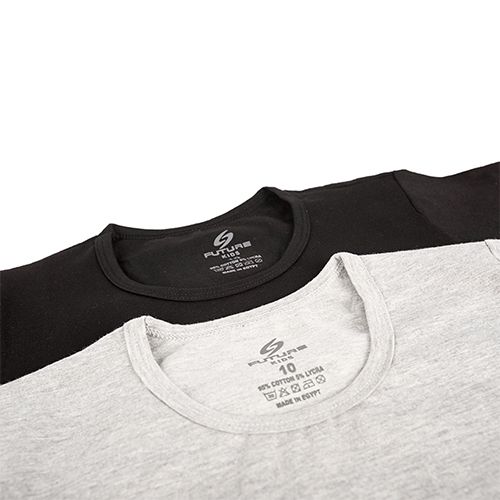 Pack Of 2 Half Slevee UnderShirt MultiColoure For Boys
