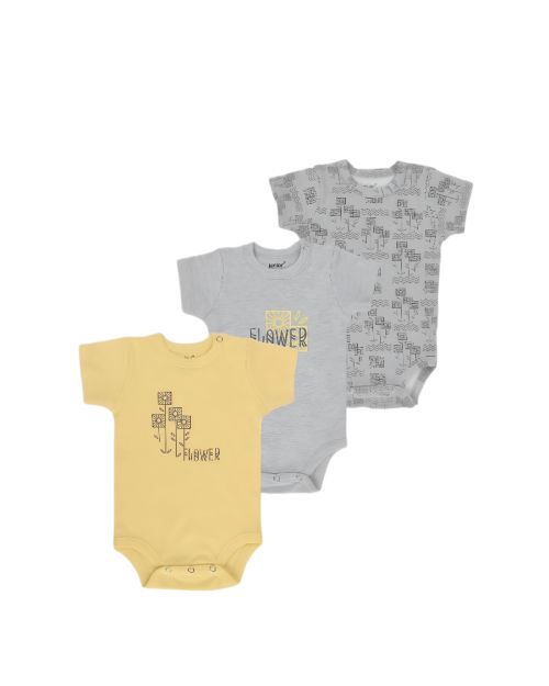 Baby Bodysuit Pack Of 3