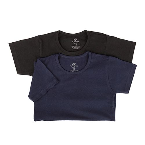 Pack Of 2 Half Slevee UnderShirt MultiColoure For Boys