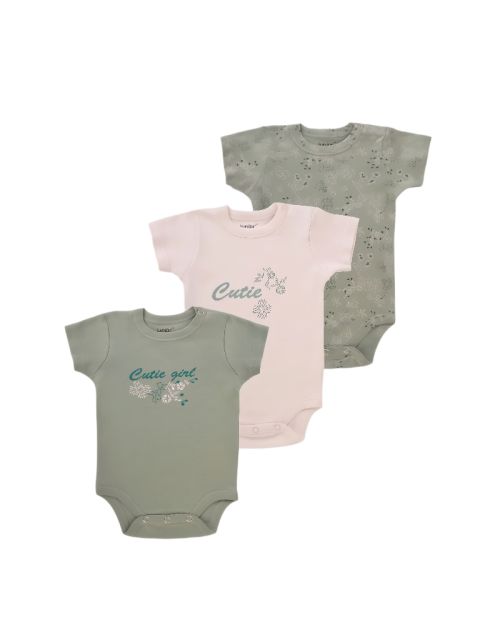 Baby Bodysuit Pack Of 3