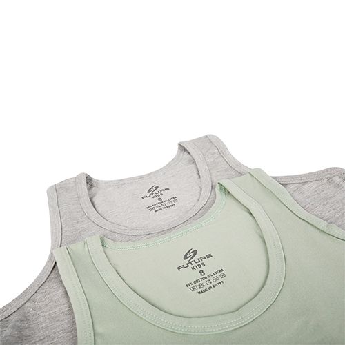 Pack Of 2 SleveeLess UnderShirt MultiColoure For Boys