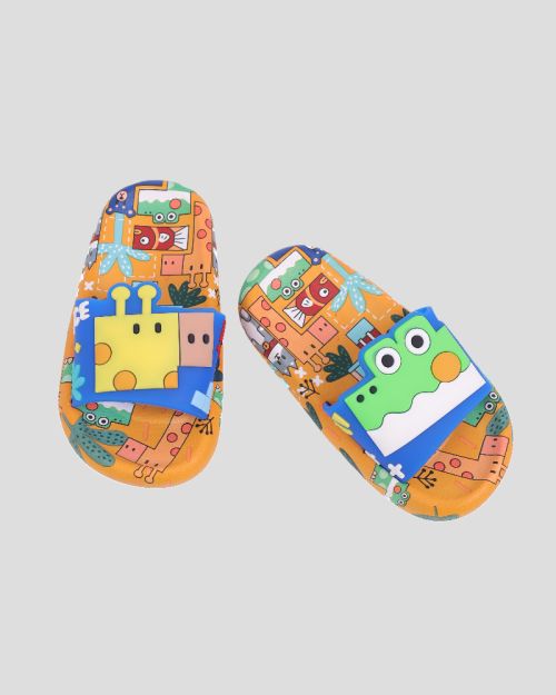 Kids Cartoon Slip-On Sandals
