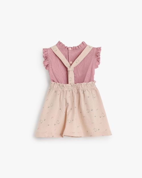 Baby Girl Cotton Dress Set