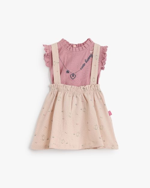 Baby Girl Cotton Dress Set
