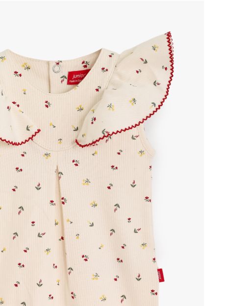 Baby Girl Cotton Romper