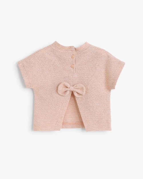 Kids Textured Short Sleeve T-Shirt